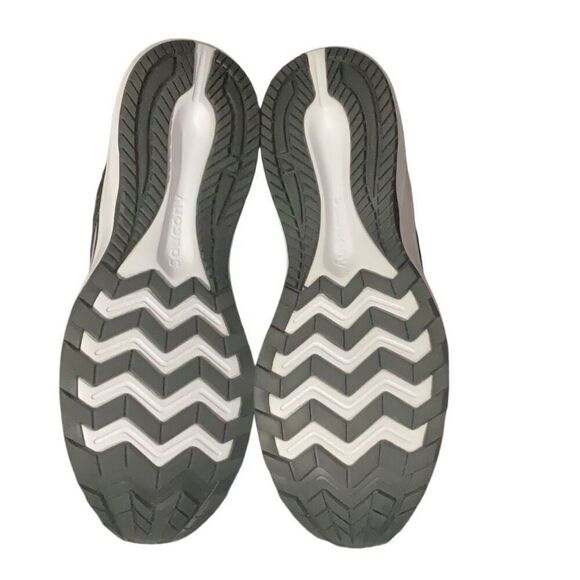 Saucony Mens Mesh Sneakers Black White  Cohesion 16 Versarun Size 10  S20781 NEW - Picture 7 of 10